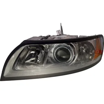 Auto-moto ACI VOLVO S40, V50 07- přední světlo H7+H9 (el. ovládané + motorek) šedé L