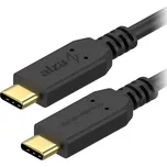 AlzaPower Core USB-C to USB-C 2.0 100W 1m černý