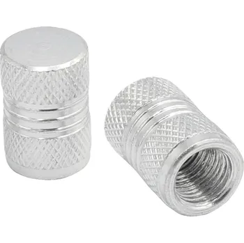 Tuning SEFIS čepičky ventilků na motorku stříbrná