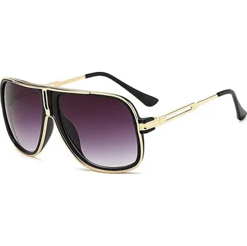 Sluneční brýle NEOGO Calvin 4 Glossy Black Gold / Gray