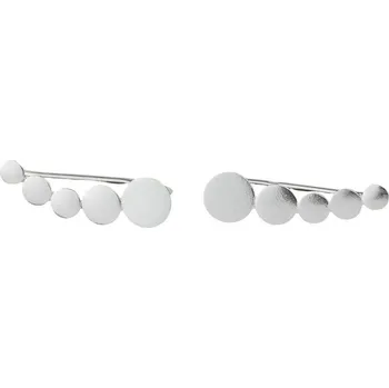 Náušnice Oriental stříbrné minimalistické náušnice Puntíky