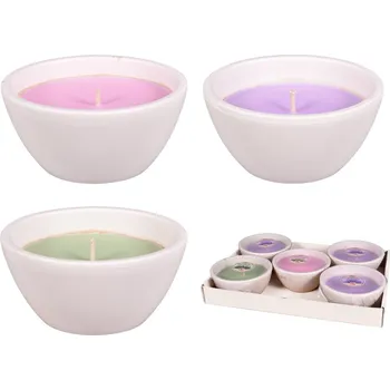 Hnojivo Svíčka proti hmyzu LEVAN+ROZMARÝN+EUKALYPT MERKUR 370g d15x7cm