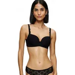 Triumph podprsenka bardotka, balkonetka černá velikost 75D