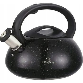 Varná konvice Konvice tradiční ocelová KlonBerg 3 l šedá