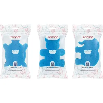 ZANSOT Řecká dětská houba 3 ks modrá