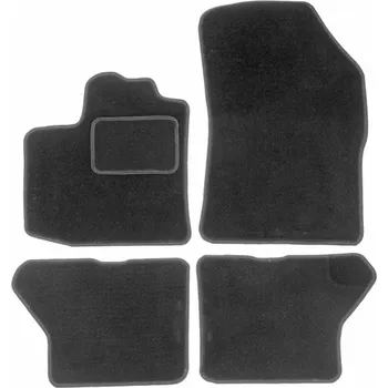 Autodoplněk ACI textilní koberce pro DACIA Dokker 13- černé (sada 4 ks)