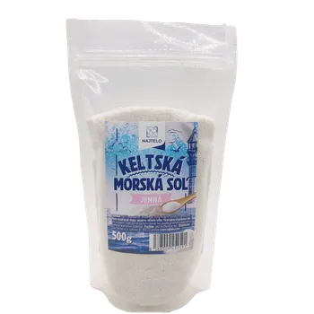 Kuchyňská sůl NAJTELO keltská mořská sůl jemná 500 g