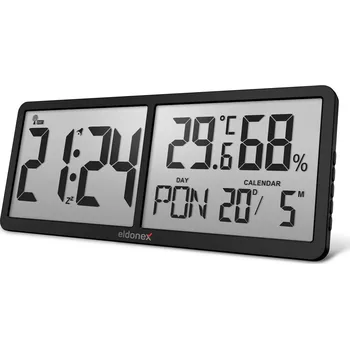 Hodiny ELDONEX TimeCheck černé