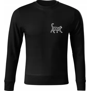 Chlapecká mikina Dětská mikina JHK polyester černá, velikost 110