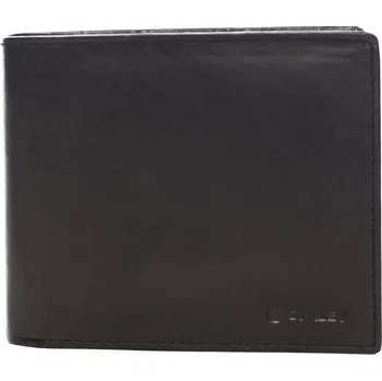 Peněženka Praktická pánská lkožená peněženka Anton, černá