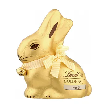 Čokoláda Lindt zlatý zajíček bílá čokoláda 100g