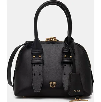 Kabelka Kožená kabelka Pinko 105333.A0QO černá 99X, vel. ONE SIZE
