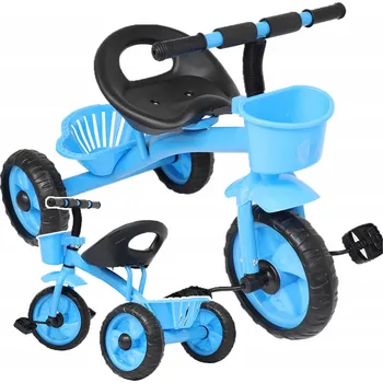 Dětská tříkolka Tříkolka Stator Tříkolka s košíkem, modrá
