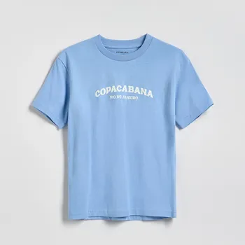 Chlapecké tričko Reserved - Bavlněné tričko 3 ks - světle modrá - 017IT-50X - 017IT-50X-U14