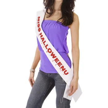 Party dekorace Halloweenská šerpa Barva: Fialová