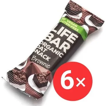 Lifefood BIO Lifebar Oat Snack 6 x 40g brownie