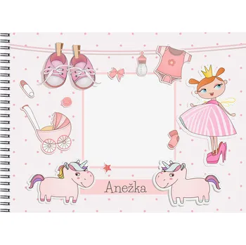 Fotoalbum Dětské fotoalbum pro holčičku