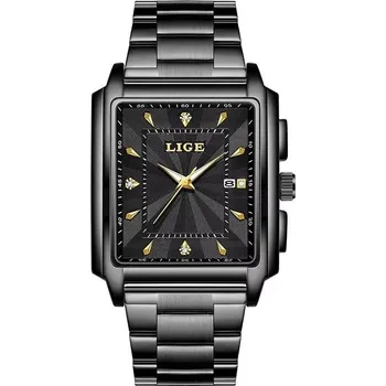 Hodinky LIGE Spartan – pánské hodinky, černé