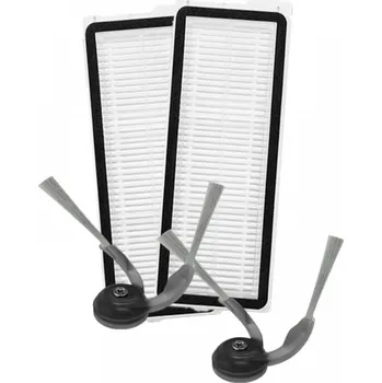 Sada příslušenství pro robotický vysavač Kartáčky a HEPA filtry pro vysavač ROBOROCK QRevo Edge 5V1 White 2+2ks