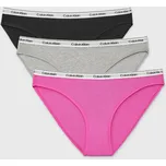 3PACK Klasické kalhotky Calvin Klein Icon Logo