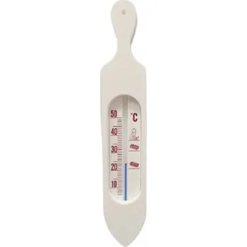 Domácí teploměr Sundo Bezrtuťový teploměr do vany, bílá
