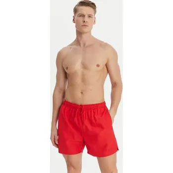 Pánské plavky Calvin Klein Swimwear Plavecké šortky LV00N61027 Červená Regular Fit S