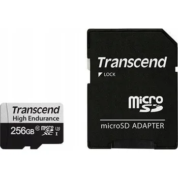 Paměťová karta Transcend microSDXC 350V 256GB Class 10 UHS-I U1