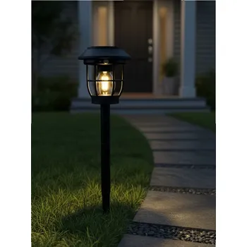 Venkovní osvětlení Sinsay - Solární LED zahradní světlo k zapíchnutí do země nebo zavěšení - černá - 178II-99X - 178II-99X-ONE