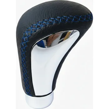 Hlavice řadicí páky PREXIM rukojeť řadicí páky kožená sew modrá