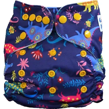 Plenkové kalhoty GaGa's Látková plena All in One Dinosaurus