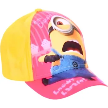 Kšiltovka Sun City Mimoni žlutá 54 - kšiltovka