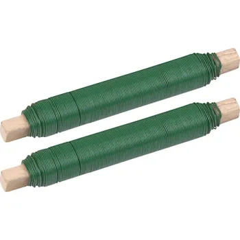 MEISTER Drát vázací, potažený plastem, 0,6 mm, 100 g, 2 ks