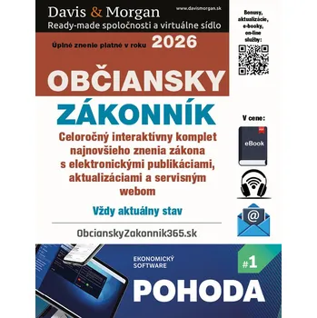 Kniha Občiansky zákonník 2026 Ekniha