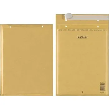 Obálka HERLITZ bublinková G, hnědá - balení 10 ks