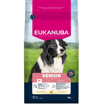 Krmivo EUKANUBA Senior Medium rich in fresh chicken 3kg-KS
