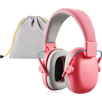 Chránič sluchu Kema Skládací dětské chrániče sluchu, růžové
