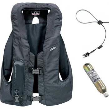 Motocyklový chránič Hit-Air MLV 2 airbag vesta reflexní lumidex - Velikost : Medium (S-XL)