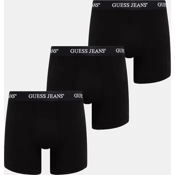 Boxerky Boxerky Guess Jeans 3-pack M4BZ45.K6YW1 černá 99X, vel. M