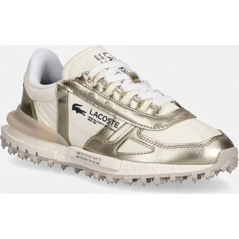 Pánská obuv Tenisky Lacoste Elite Active Sneakers Liquid Gold Pack 51SFA0168 béžová 01X, EUR 39