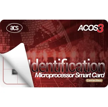 Kancelářská technika ACS ACOS3 Microprocessor Card (Contactless)