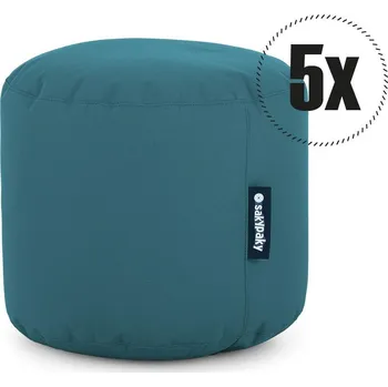 Taburet SakyPaky 5x taburet petrolejový