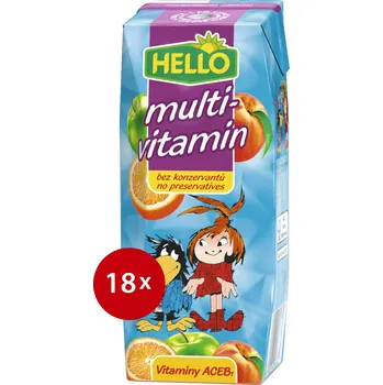 HELLO Mini Multivitamin 18× 250 ml