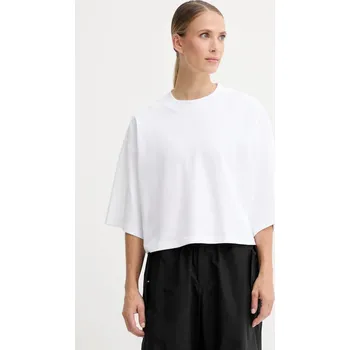 Pánské tričko Bavlněné tričko adidas City Escape JF3404 bílá 00X, vel. M