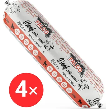 Sokol Falco Salám hovězí s mrkví 4 × 700 g