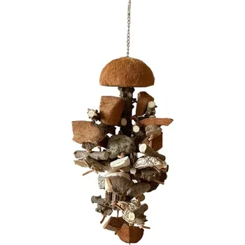 Hračka pro ptáka Terra International Bush z pepřovníku pro imunitu a zdraví 72 × 22 cm XL