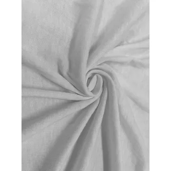 Prostěradlo Kaptan Prostěradlo Jersey STANDARD 180 × 200 cm, bílé