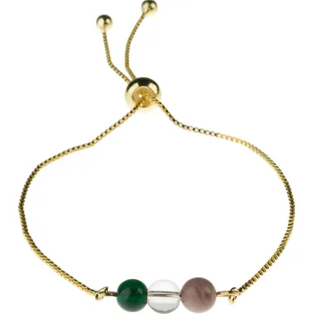 Náramek Feng Shui Harmony Pozlacený náramek s kamínky Býk