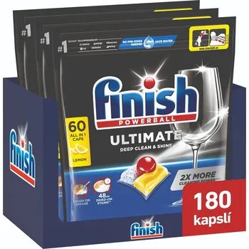 FINISH Ultimate All in 1 Lemon Sparkle 180 ks