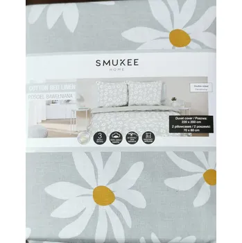 Povlečení Bavlněné Povlečení 220 x 200 + 2 povlaky na polštáře SEDMIKRÁSKY