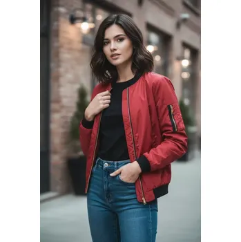 Pánský bomber Dámský bomber červený Již pouze vel. S